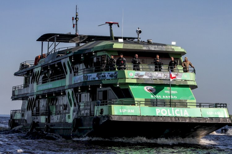 Base Arpão 2: Foragido da Justiça é preso em embarcação no município de Coari
