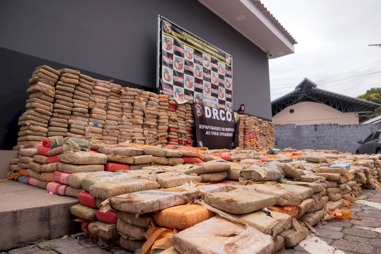 Amazonas dobra apreensões de drogas no primeiro bimestre de 2026