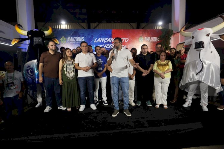 Governador Wilson Lima lança Festival de Parintins 2026 e apresenta novo Bumbódromo para 25 mil pessoas