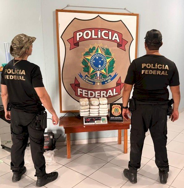 PF faz apreensão de 15 tabletes de drogas no Amazonas