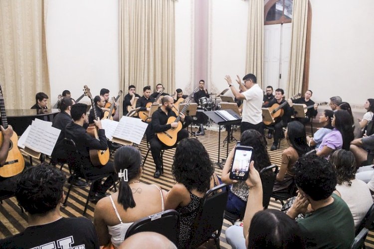 Orquestra de Violões do Amazonas apresenta concerto ‘Nosso Brasil’ no Palácio da Justiça