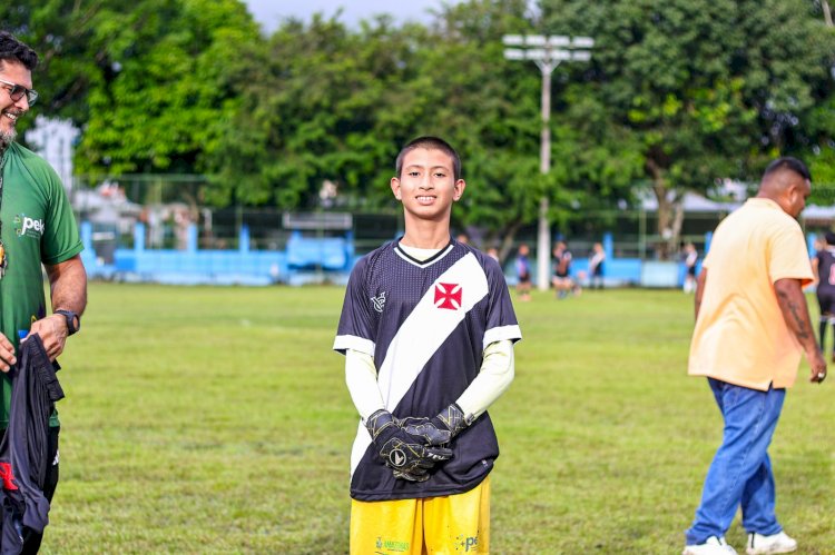 Atleta do Pelci, Erick Lopes é selecionado para competir pelo Vasco Academy/São Raimundo E.C
